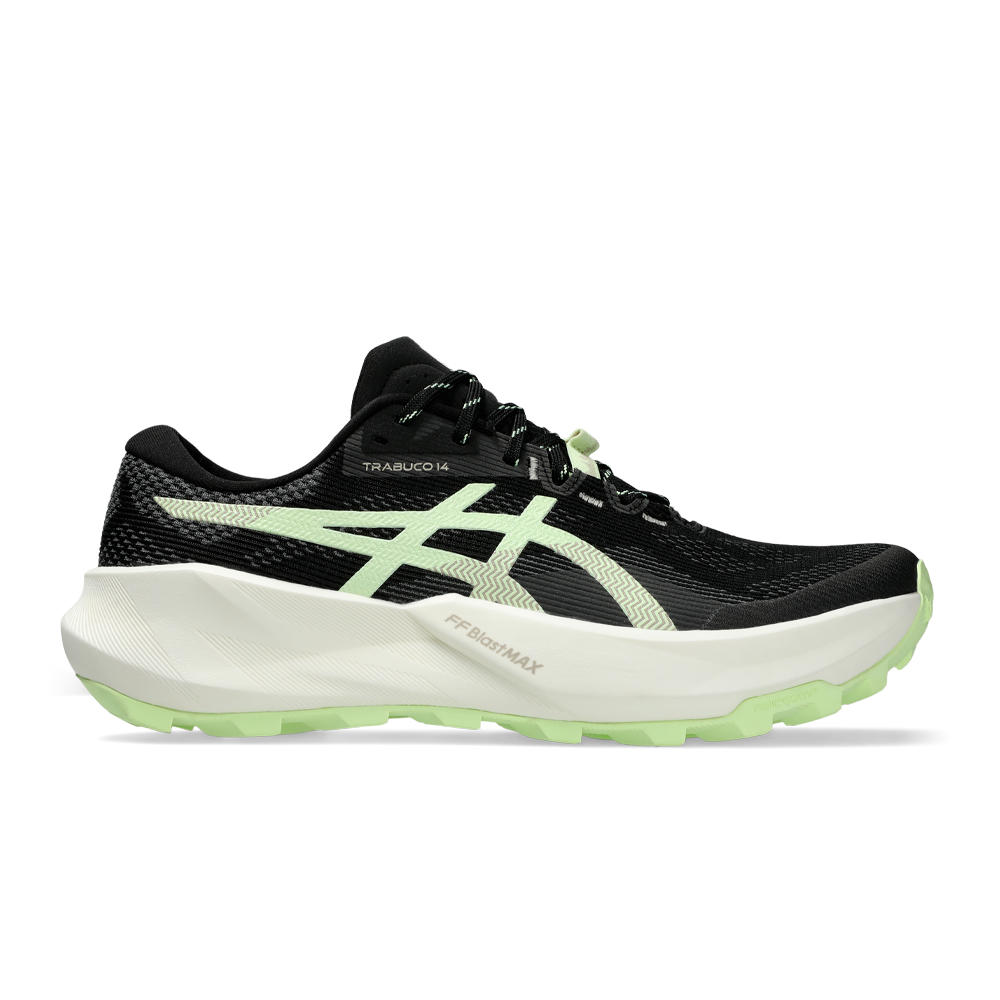 ASICS Trabuco 14 Men's Trail Running Shoes - Black/Illuminate Yellow