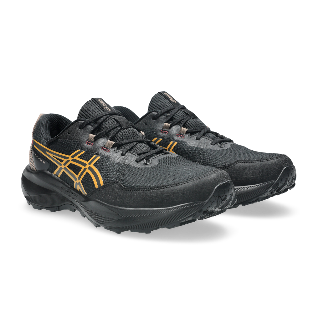 Asics Gel-Venture 11 Waterproof Men's Trail Running Shoes - AW26 - Black
