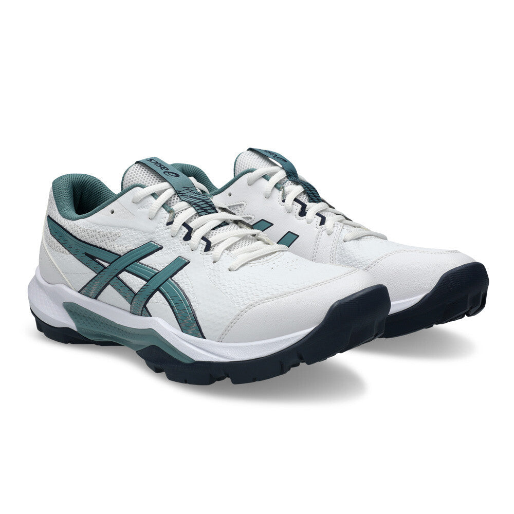 ASICS Gel-Peake 3 Men's Hockey Shoes - White/Foggy Teal
