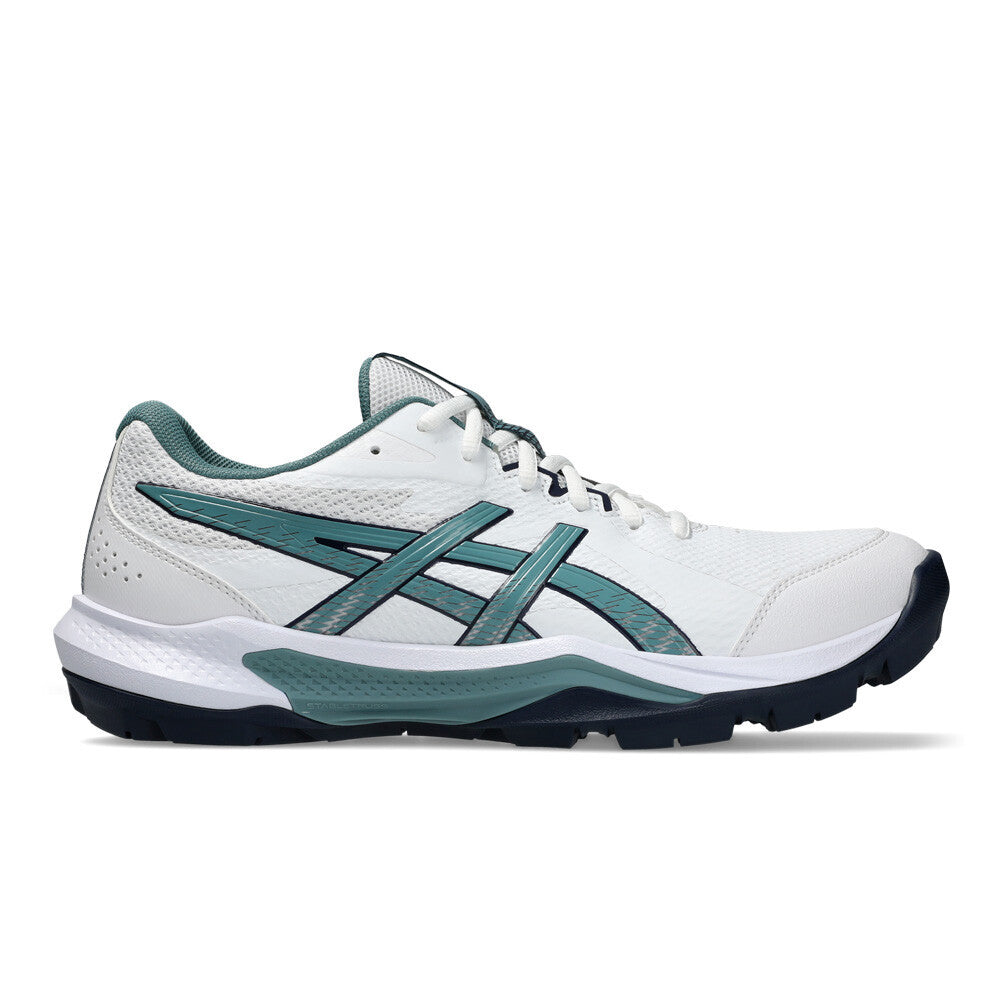 ASICS Gel-Peake 3 Men's Hockey Shoes - White/Foggy Teal