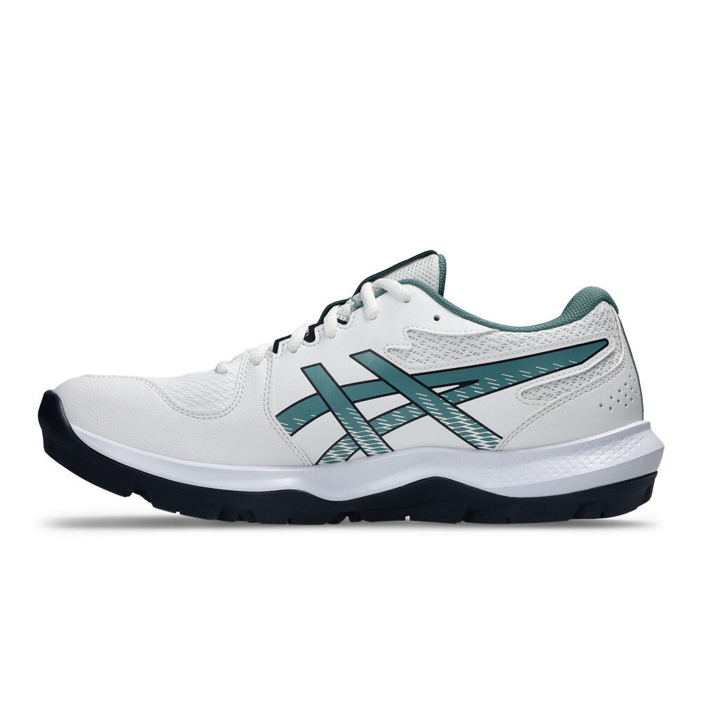 ASICS Gel-Peake 3 Men's Hockey Shoes - White/Foggy Teal