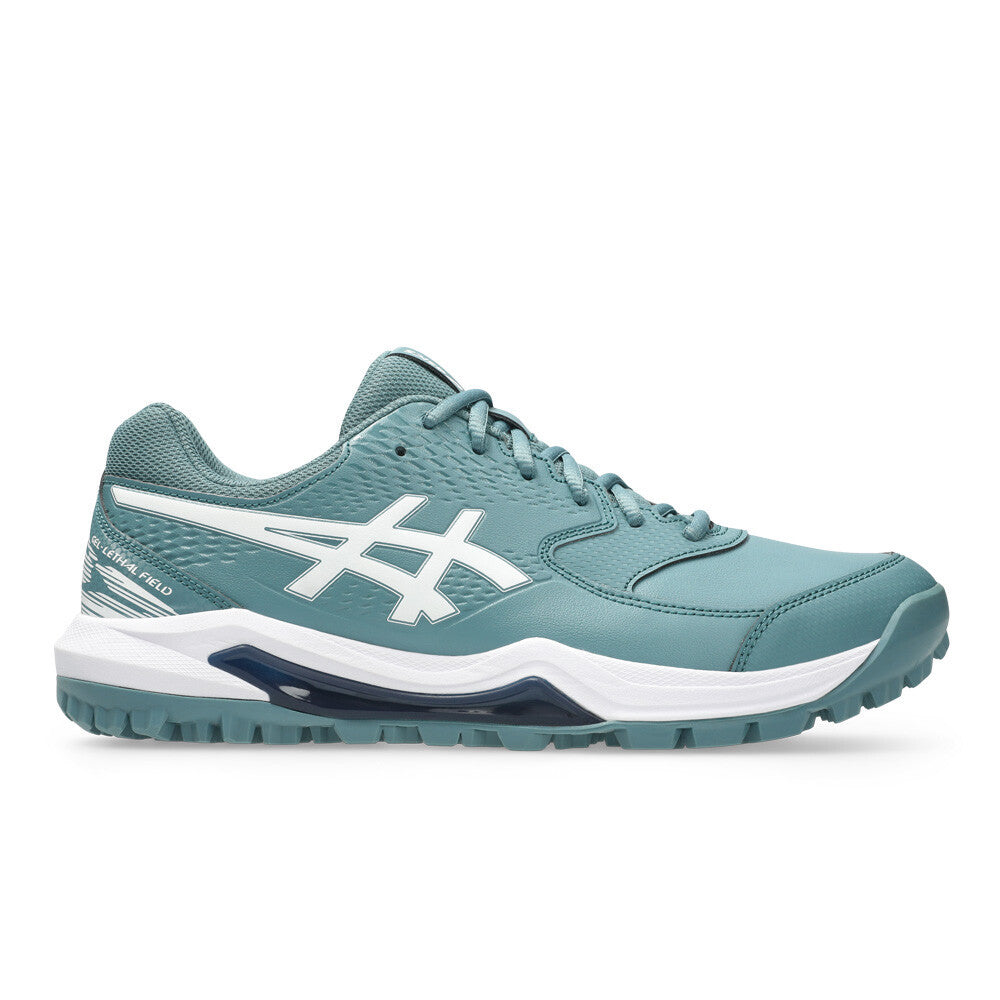 ASICS Gel-Lethal Field 2 Men's Hockey Shoes - Foggy Teal/White