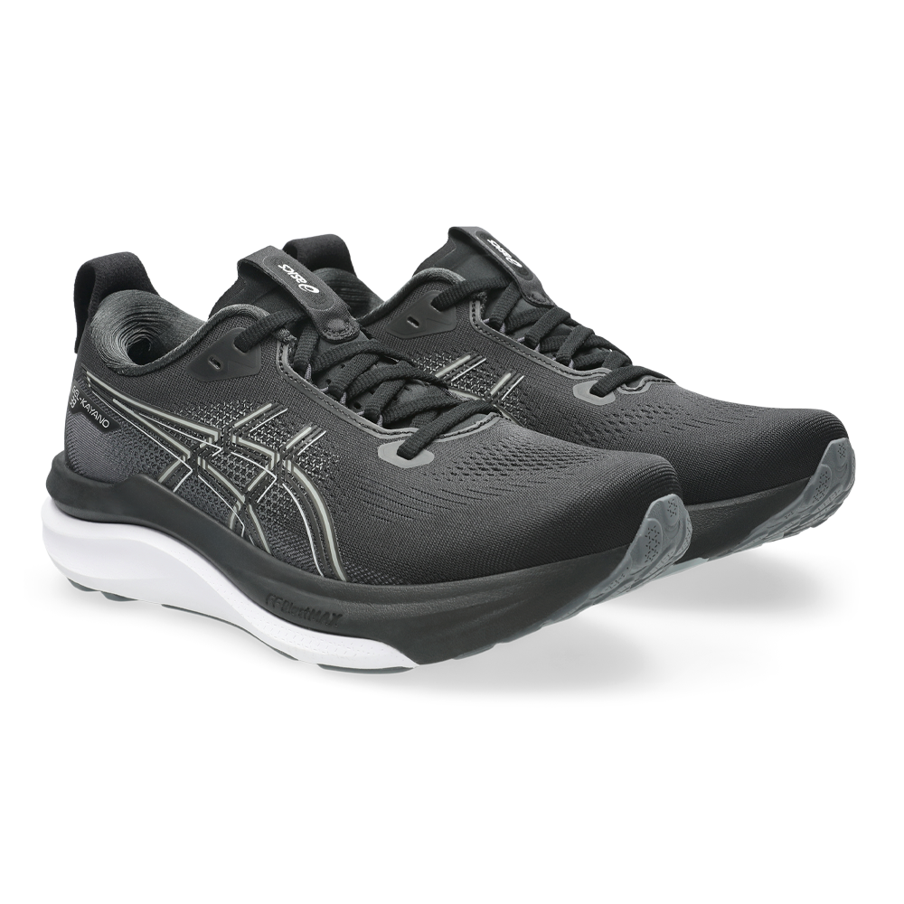 ASICS Gel-Kayano 33 Women's Running Shoes - Black/White
