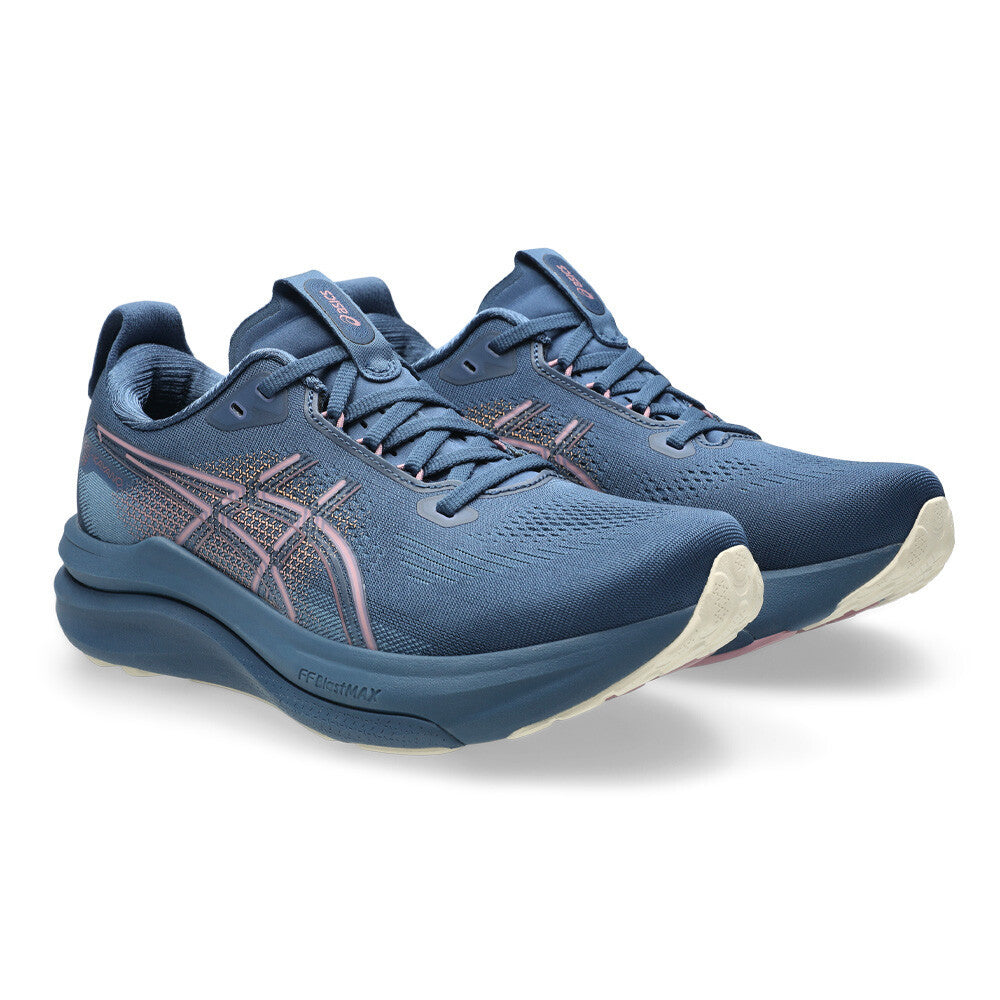 ASICS Gel-Kayano 33 Women's Running Shoes - Grand Shark/Taro Purple