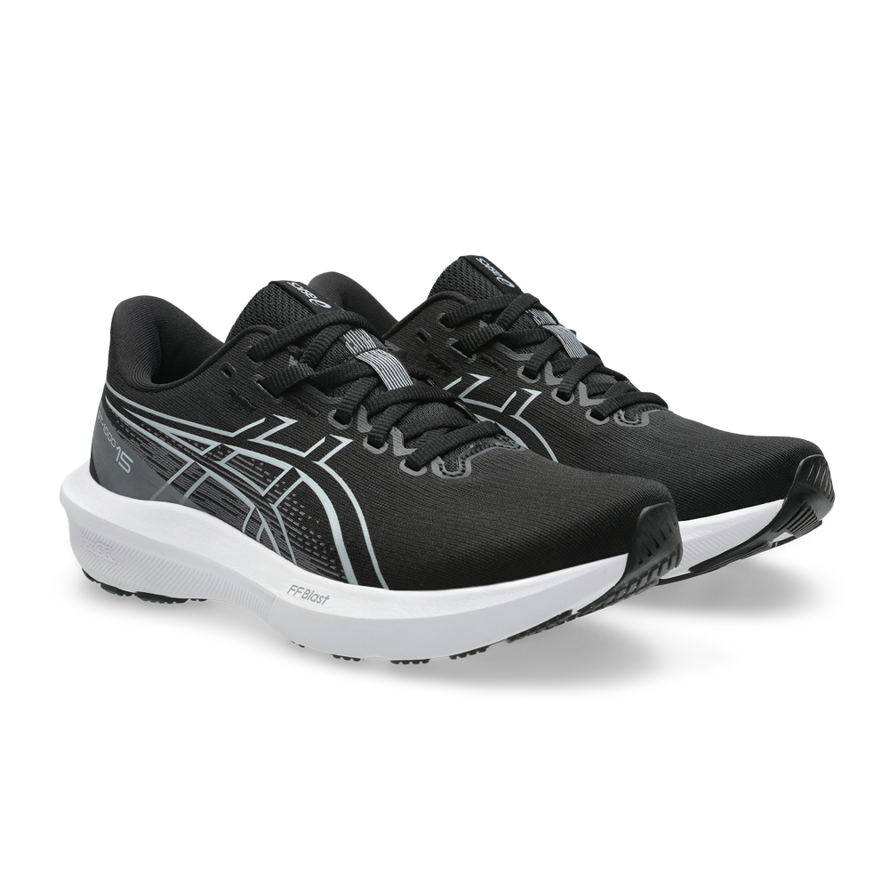 ASICS GT-1000 15 Women's Running Shoes - Black/White