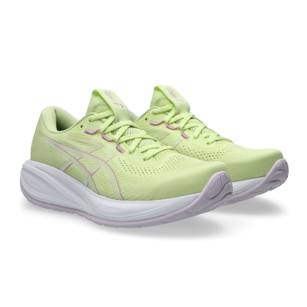 ASICS Gel-Cumulus 28 Women's Running Shoes - Glow Green/Hazy Lilac