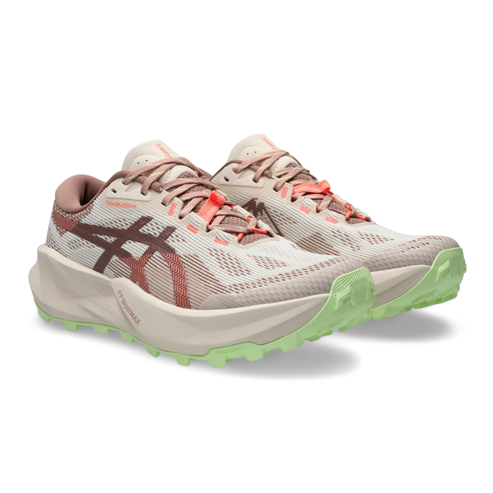 ASICS Trabuco 14 Women's Trail Running Shoes - Rose Dust/Umeboshi