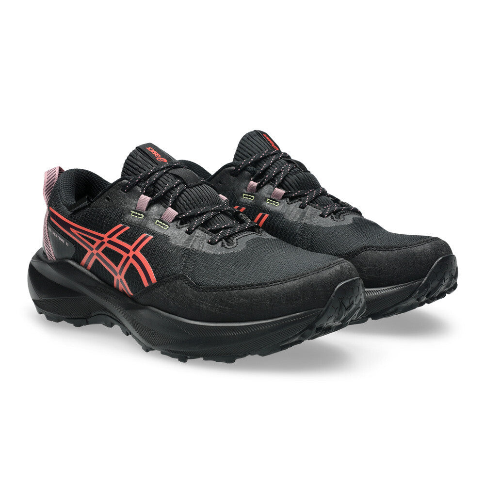 ASICS Gel-Venture 11 Waterproof Women's Trail Running Shoes - Black/Watermelon
