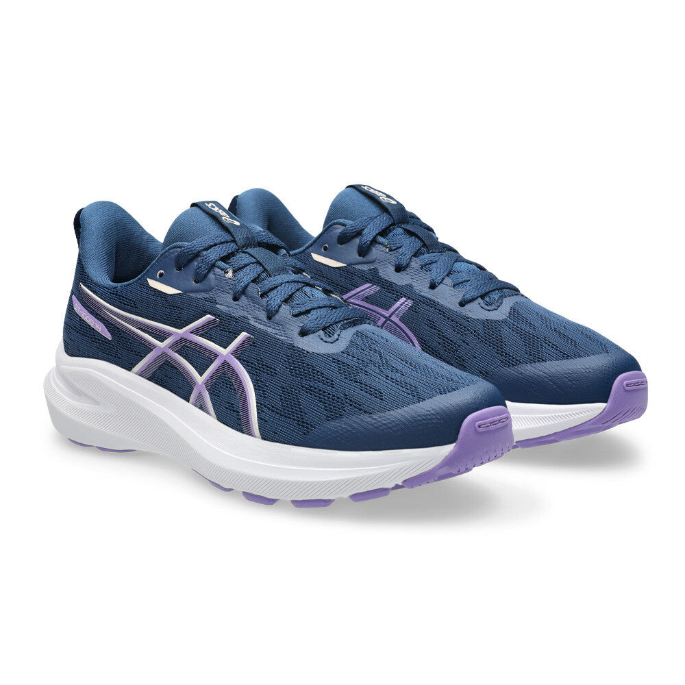 ASICS Junior GT-1000 14 Running Shoes - Independence Blue/Faded Plum (ASI16736)