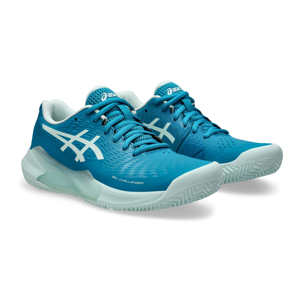 ASICS Gel-Challenger 14 Clay Women's Tennis Shoes - Teal Blue/Soothing Sea