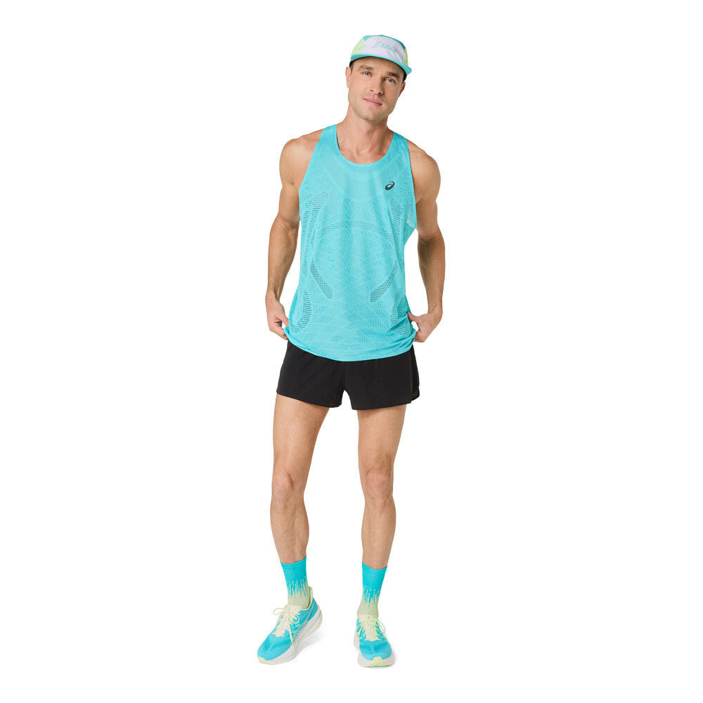 ASICS Metarun Men's Vest - Energy Aqua