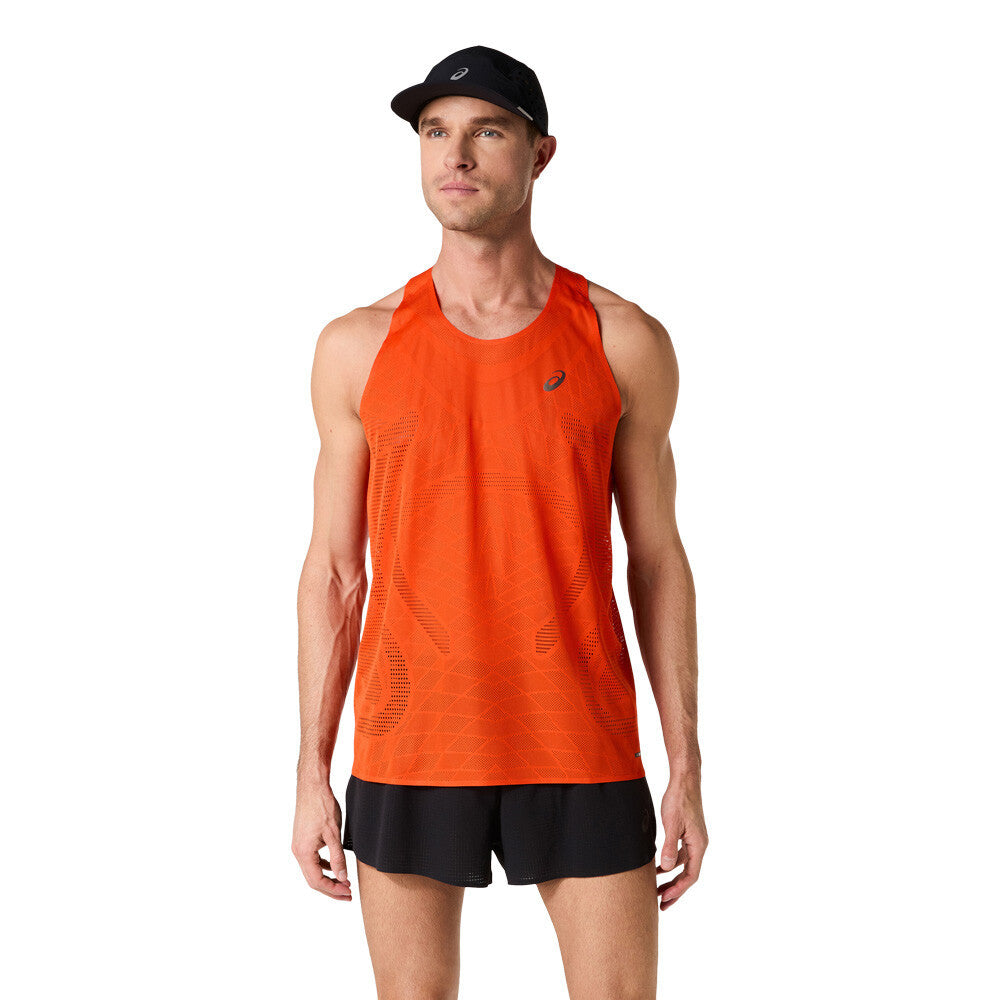 ASICS Metarun Men's Vest - Cherry Tomato