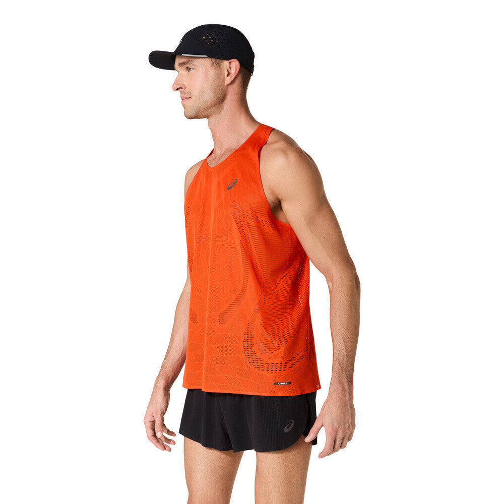 ASICS Metarun Men's Vest - Cherry Tomato