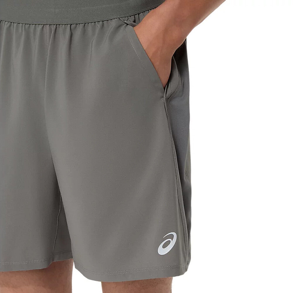 ASICS Road 7 Inch Men's Running Shorts - Truffle Grey
