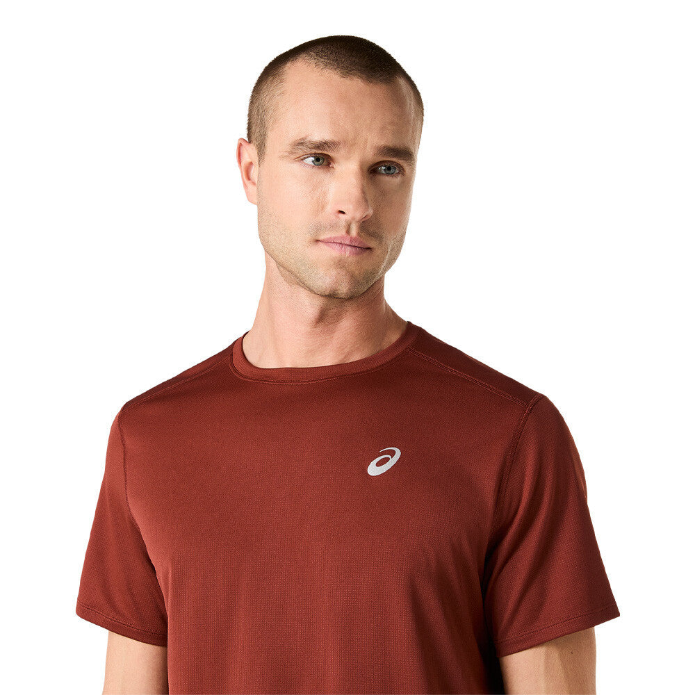 ASICS Core Men's Running Shirt - Singed Red