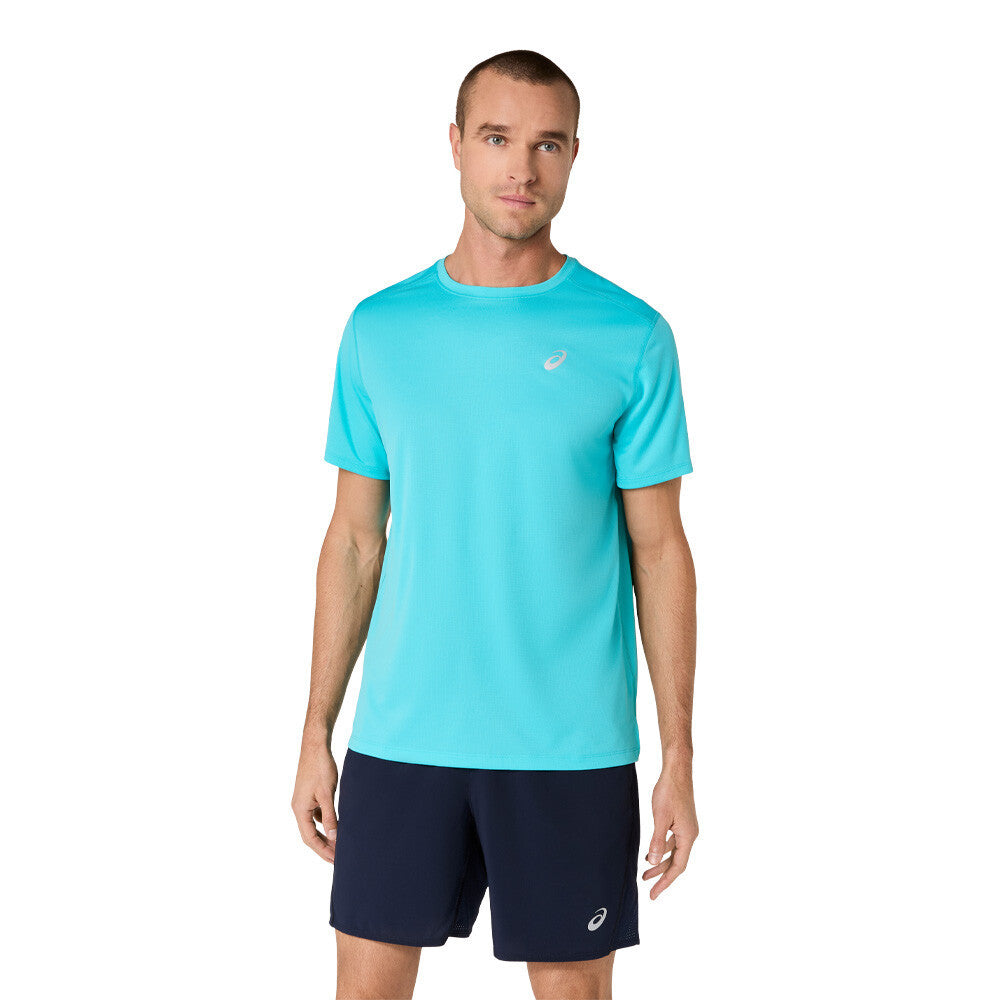 ASICS Core Men's Running Shirt - Energy Aqua