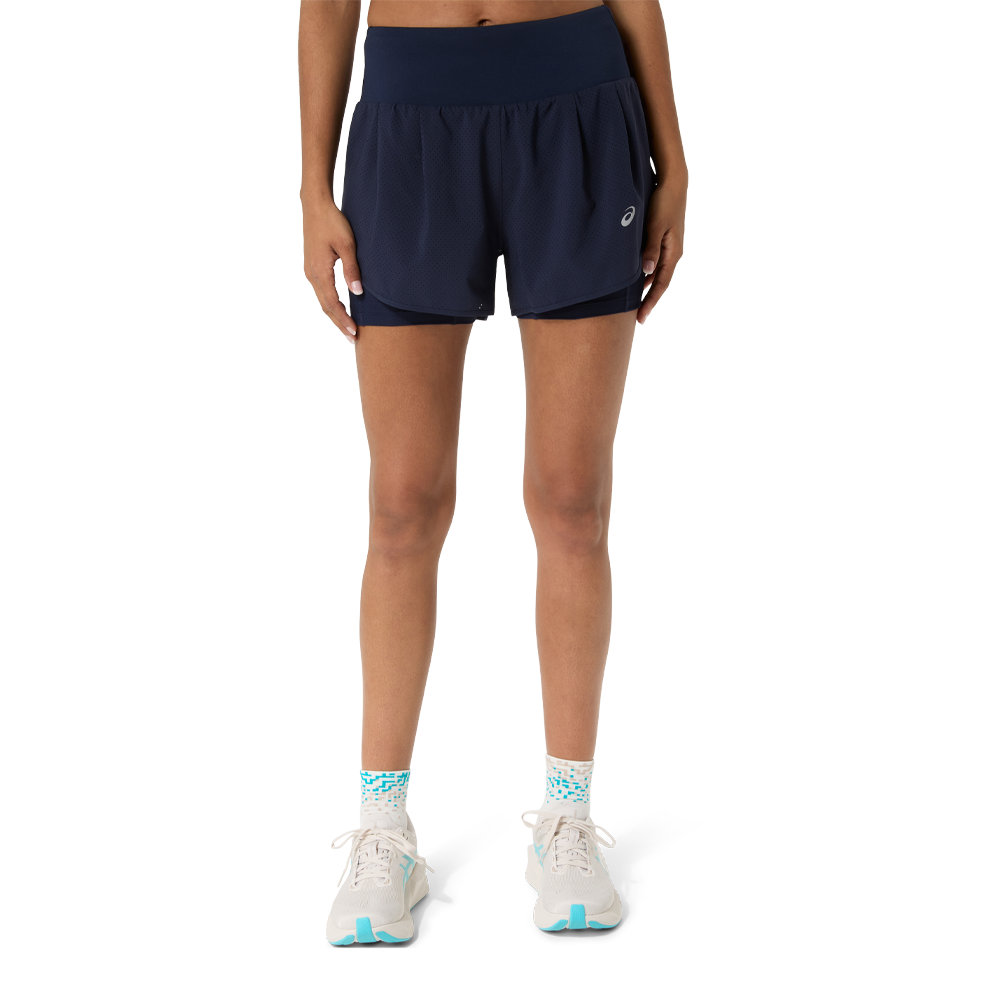 ASICS Road 2-N-1 3.5 Inch Women's Shorts - Midnight