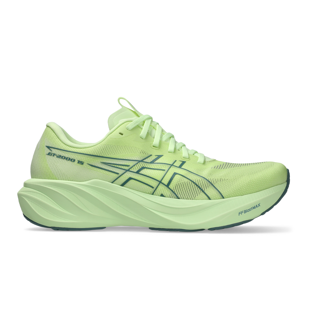 ASICS GT-2000 15 Men's Running Shoes - Illuminate Yellow/Foggy Teal