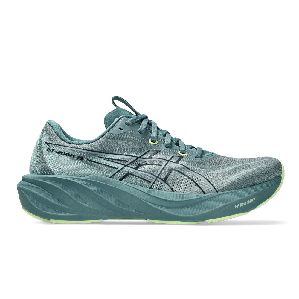 ASICS GT-2000 15 Men's Running Shoes - Foggy Teal/Illuminate Yellow