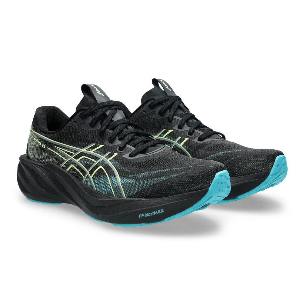 ASICS GT-2000 15 Men's Running Shoes - Black/Energy Aqua