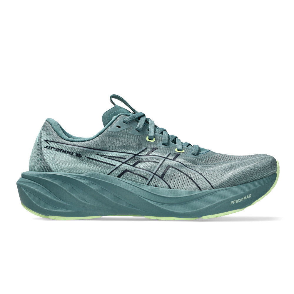 ASICS GT-2000 15 Men's Running Shoes (2E Width) - Foggy Teal/Illuminate Yellow