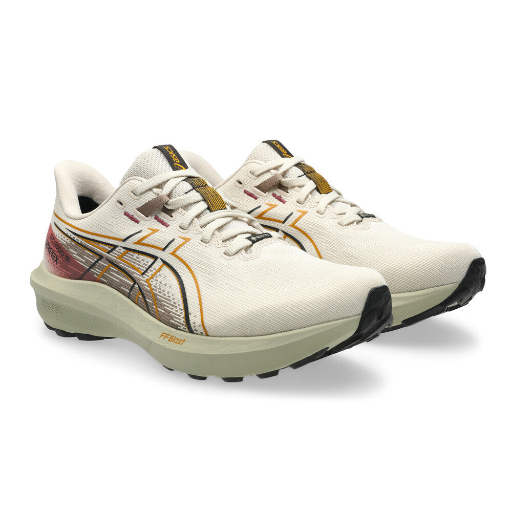ASICS GT-1000 15 GORE-TEX Men's Running Shoes - Oatmeal/Khaki