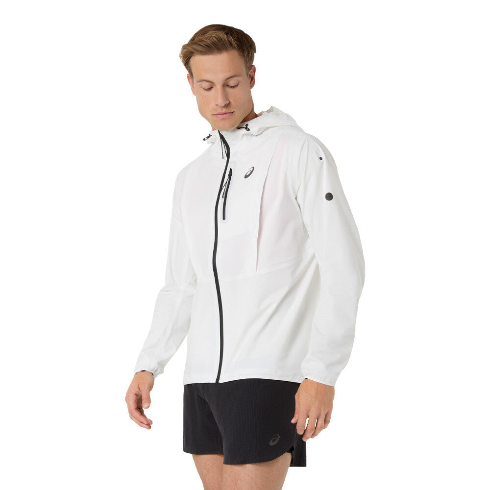 ASICS Fujitrail Elite Waterproof Men's Jacket - Cream