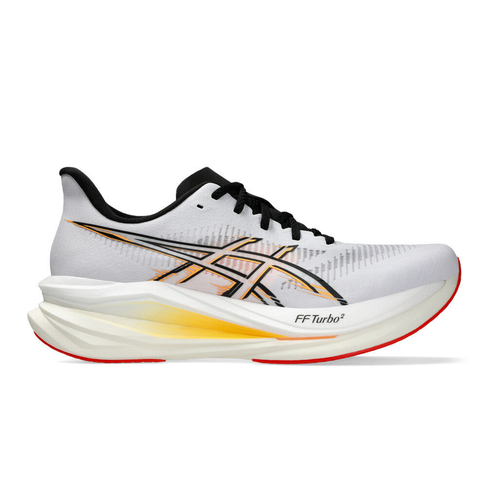 ASICS SONICBLAST 2 Men's Running Shoes - White/Stadium Orange