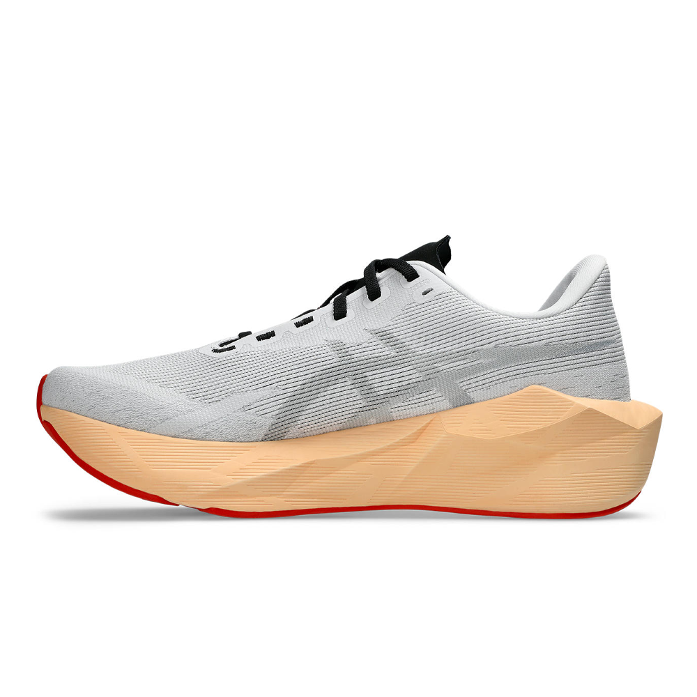 ASICS Novablast 6 Men's Running Shoes - White/Orange Glow
