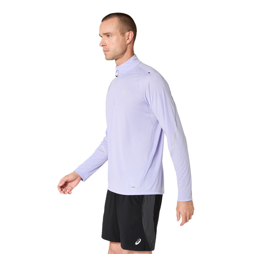 ASICS Road LITE-SHOW Men's Half-Zip Top - Vapour