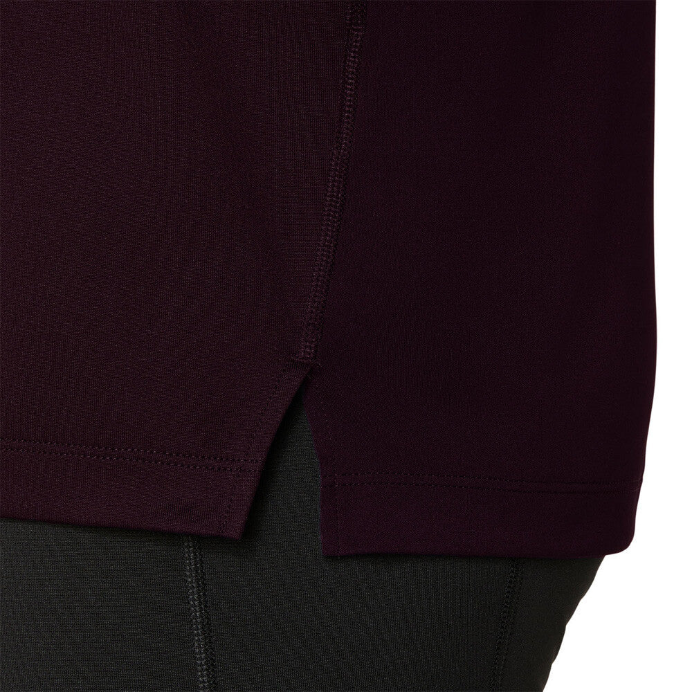 ASICS Core Long Sleeve Half Zip Men's Winter Top - Dark Currant