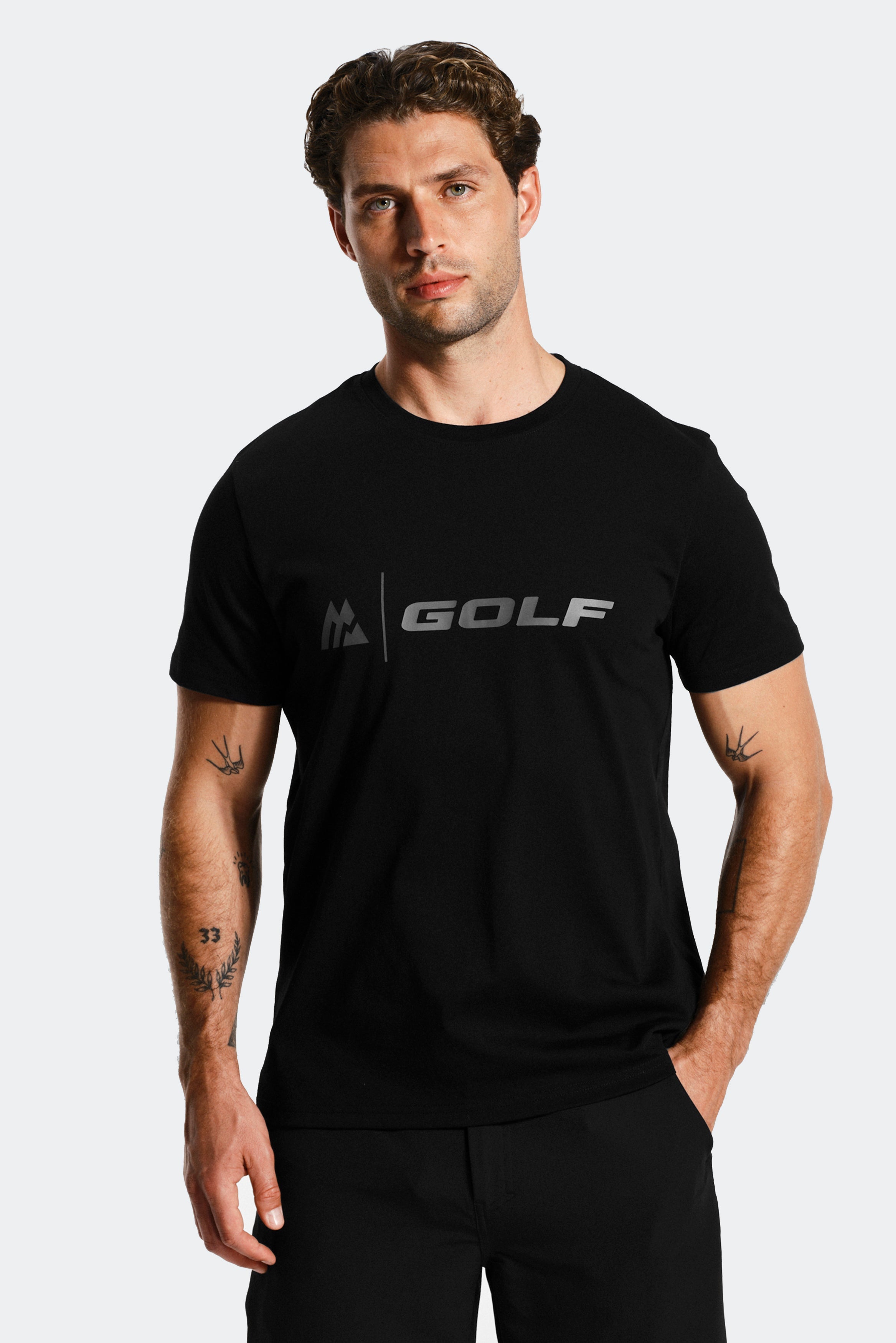 Montirex Golf T-Shirt Black