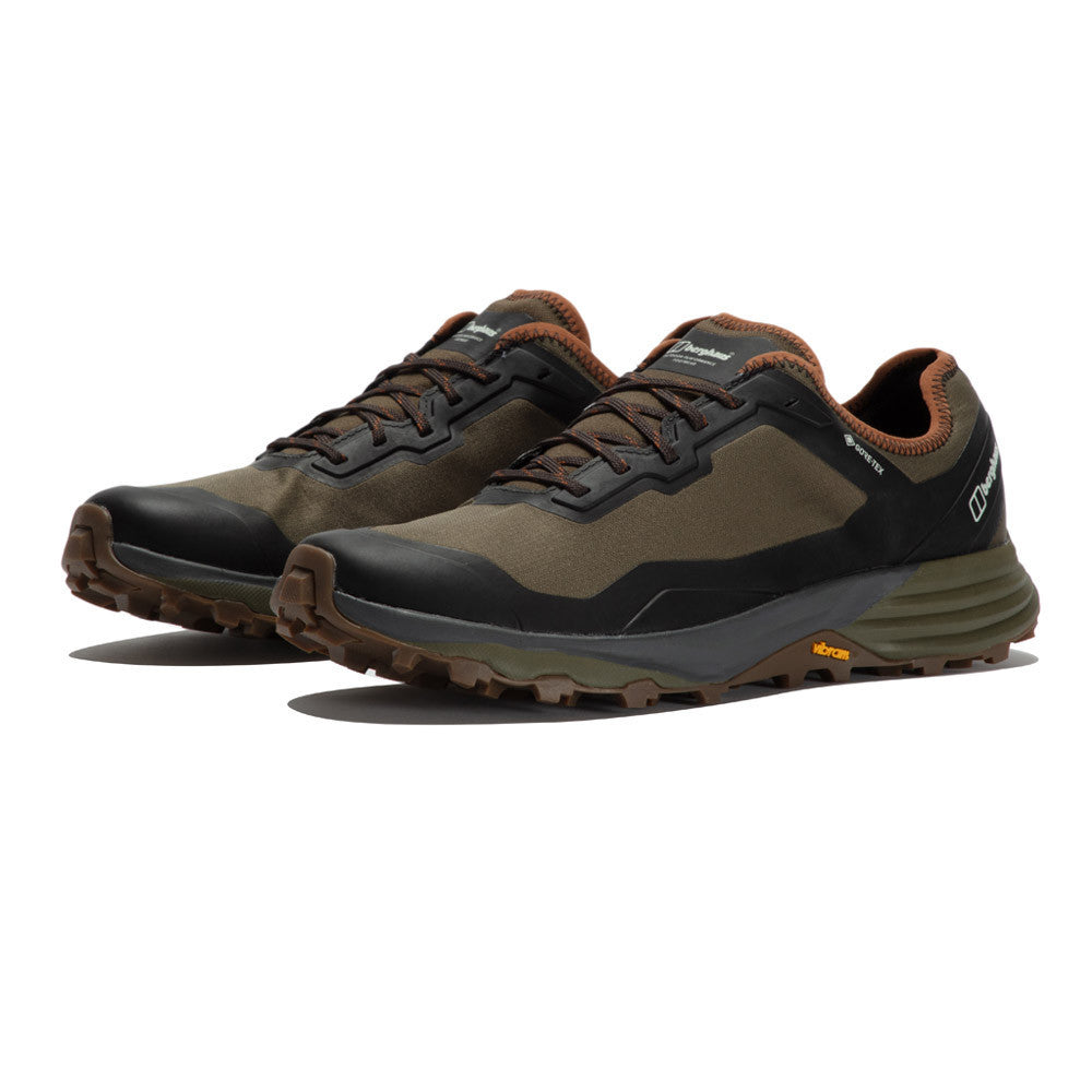 Berghaus VC22 GORE-TEX Men's Walking Shoes - Dark Brown/Dark Green