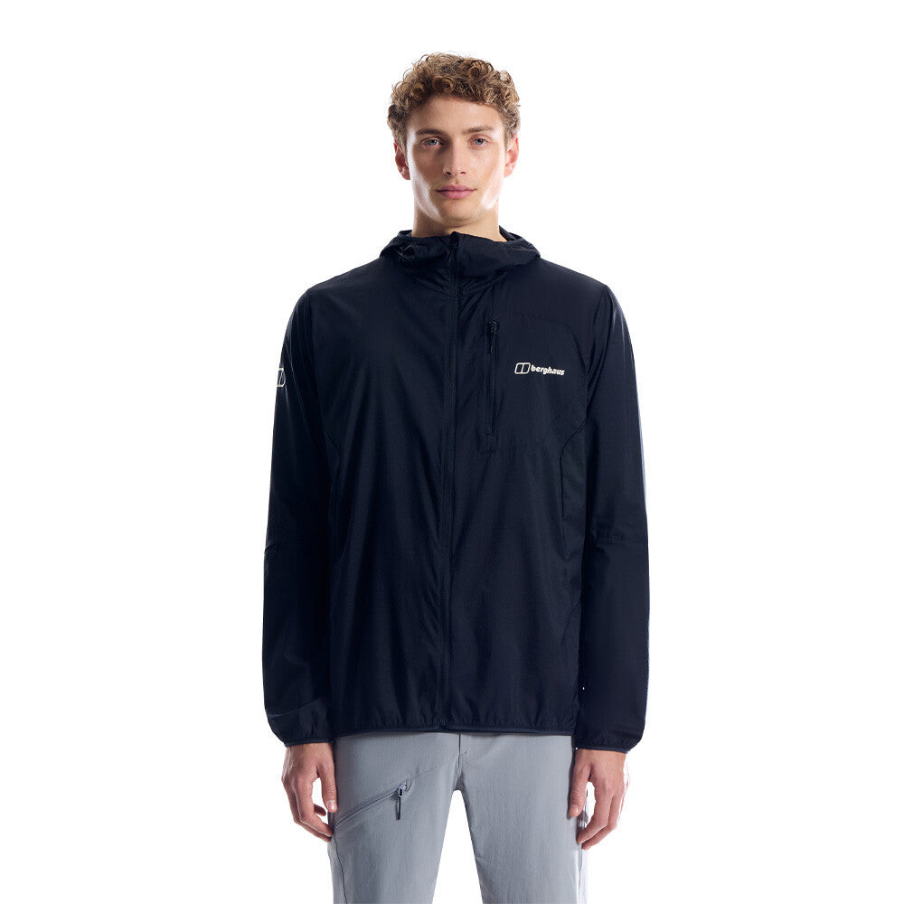 Berghaus Pendower Men's Wind Jacket - Black