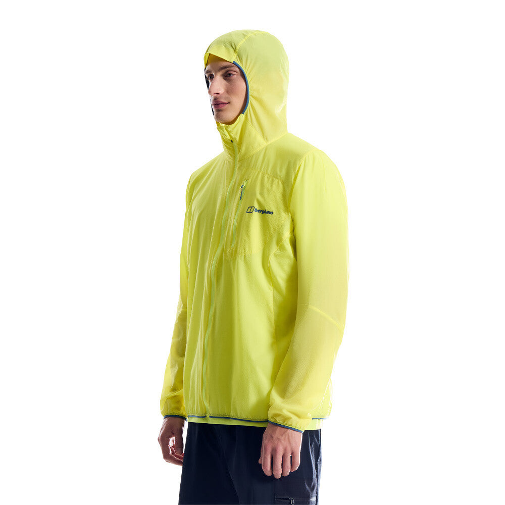 Berghaus Pendower Men's Wind Jacket - Light Yellow