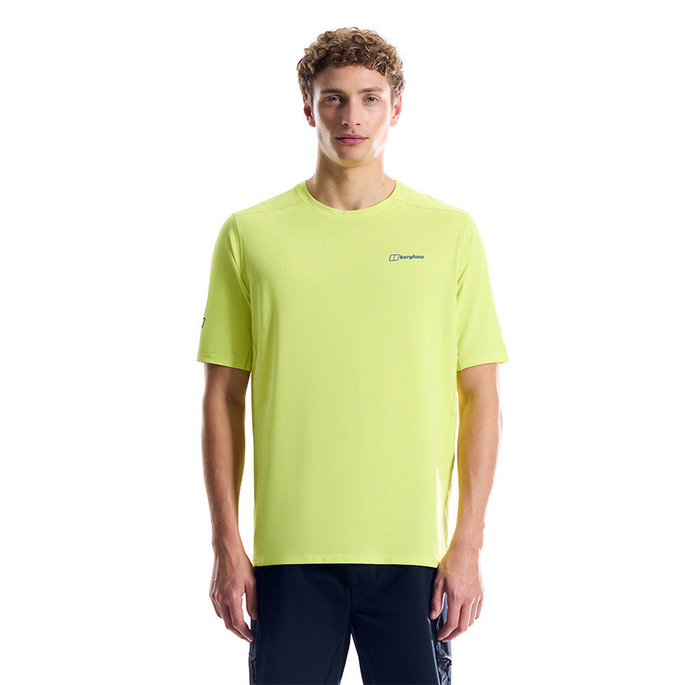 Berghaus Bowburn Tech Men's T-Shirt - Light Yellow