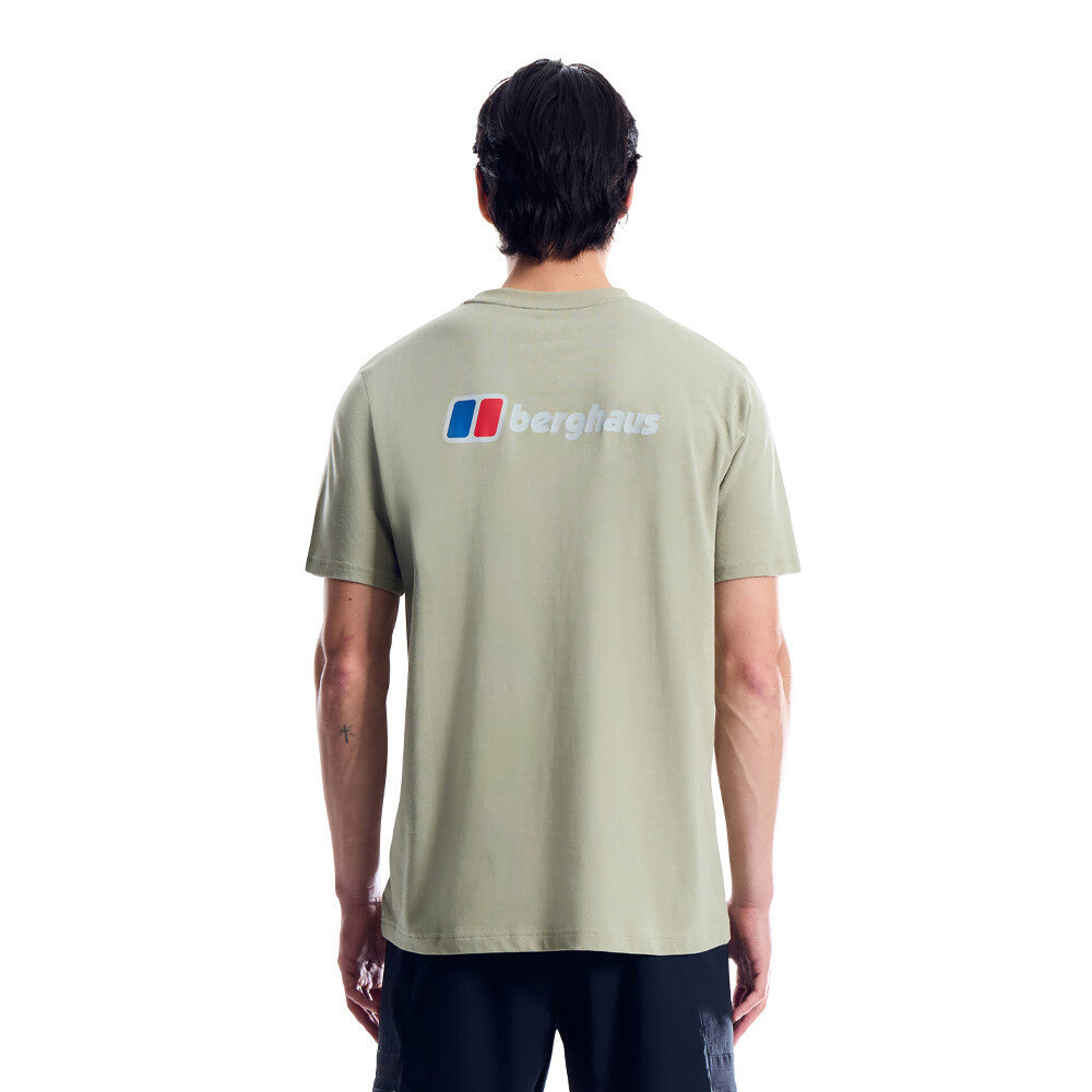 Berghaus Front and Back Men's T-Shirt - Light Grey