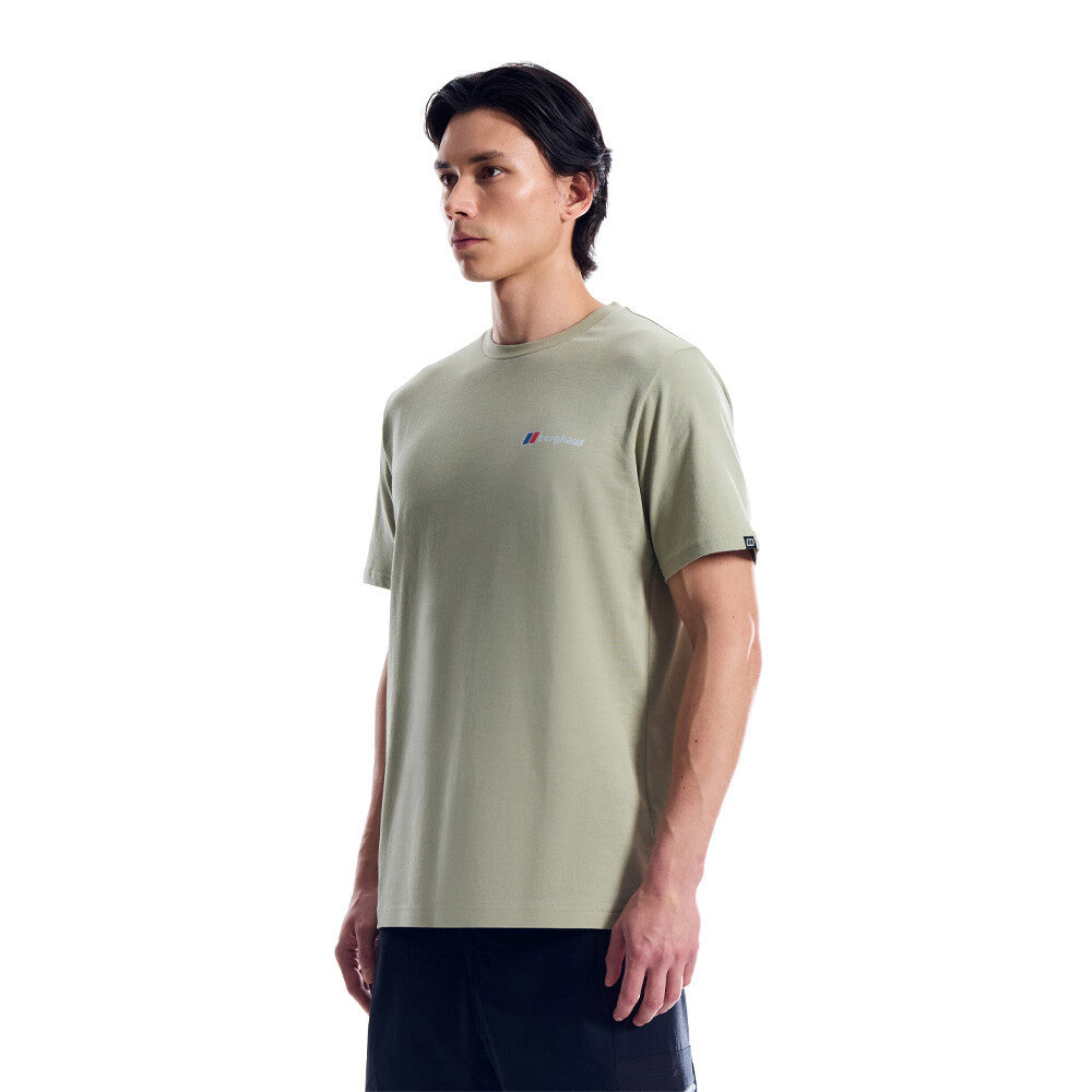 Berghaus Front and Back Men's T-Shirt - Light Grey