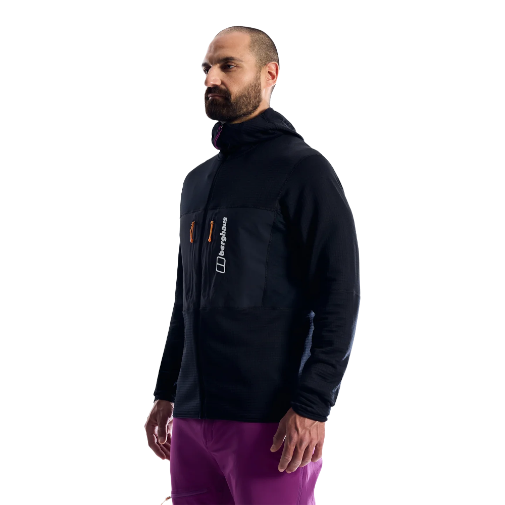 Berghaus MTN Guide MW Hooded Men's Jacket - Jet Black