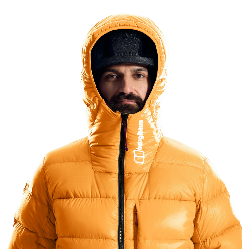 Berghaus MTN Arete Ultra Down Hooded Men's Jacket - Geo Flare