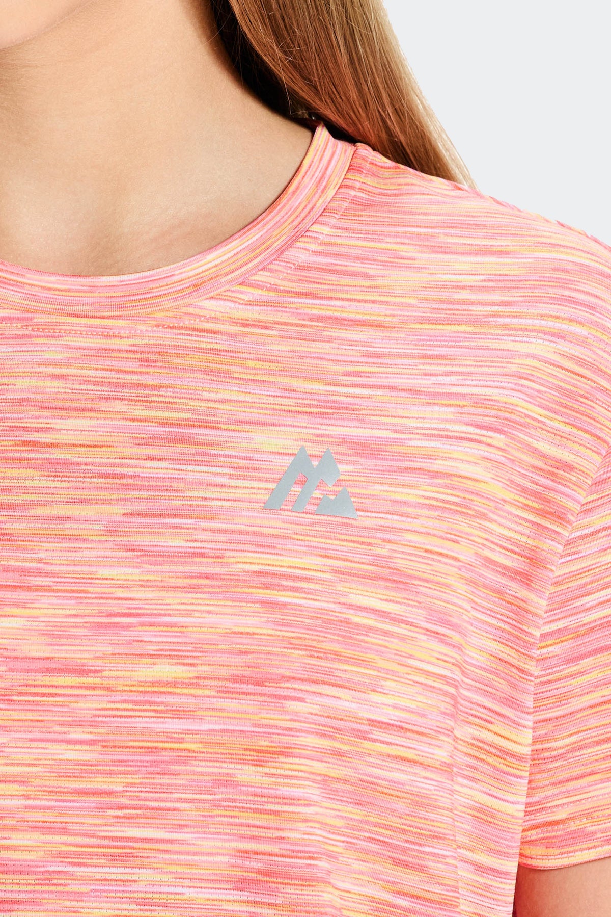 Montirex Girls' Trail Box T-Shirt - Pink/White/Yellow