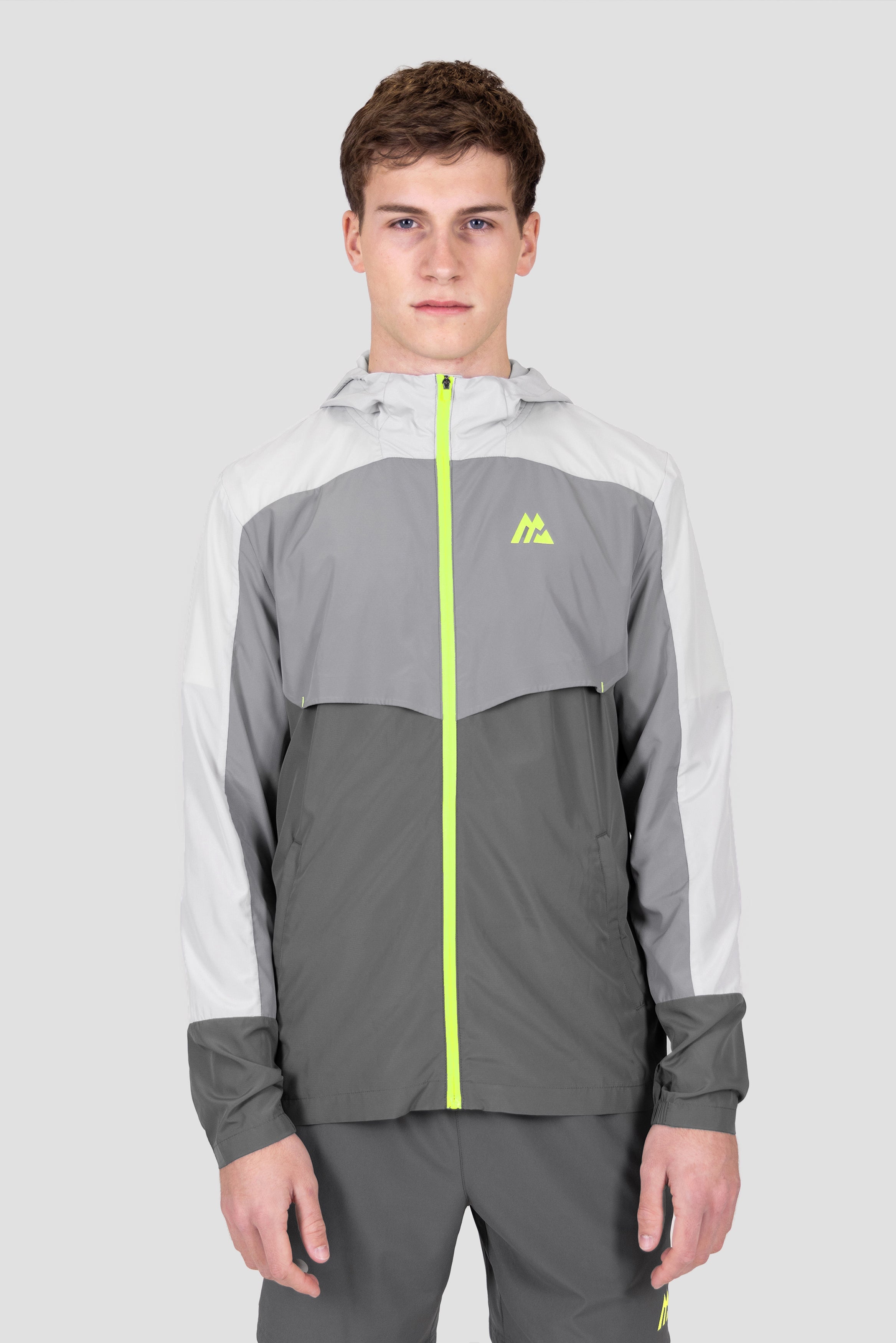 Montirex Breeze 2.0 Windbreaker – Grey, Neon
