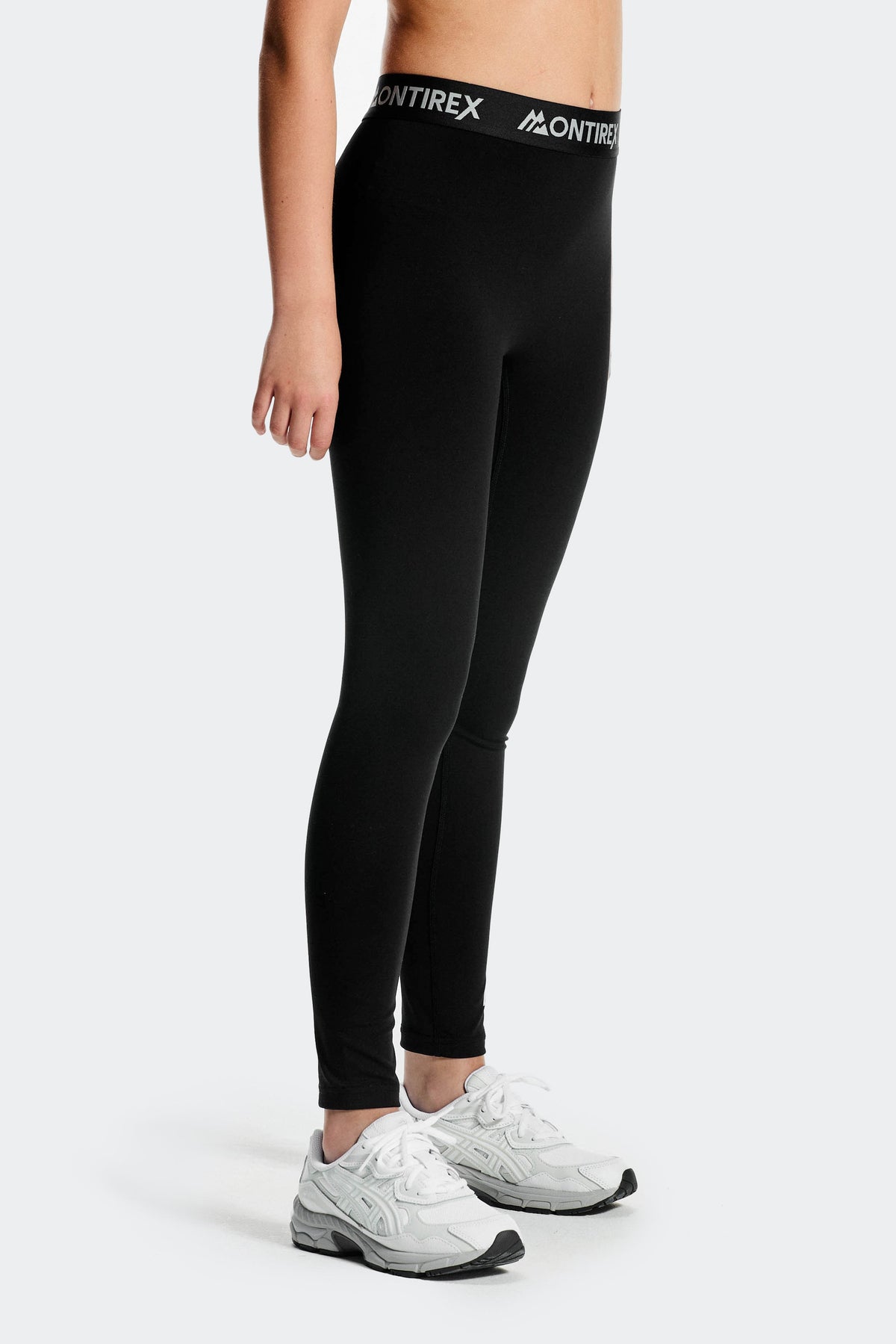 Montirex Girls' Icon Full Length Legging - Black