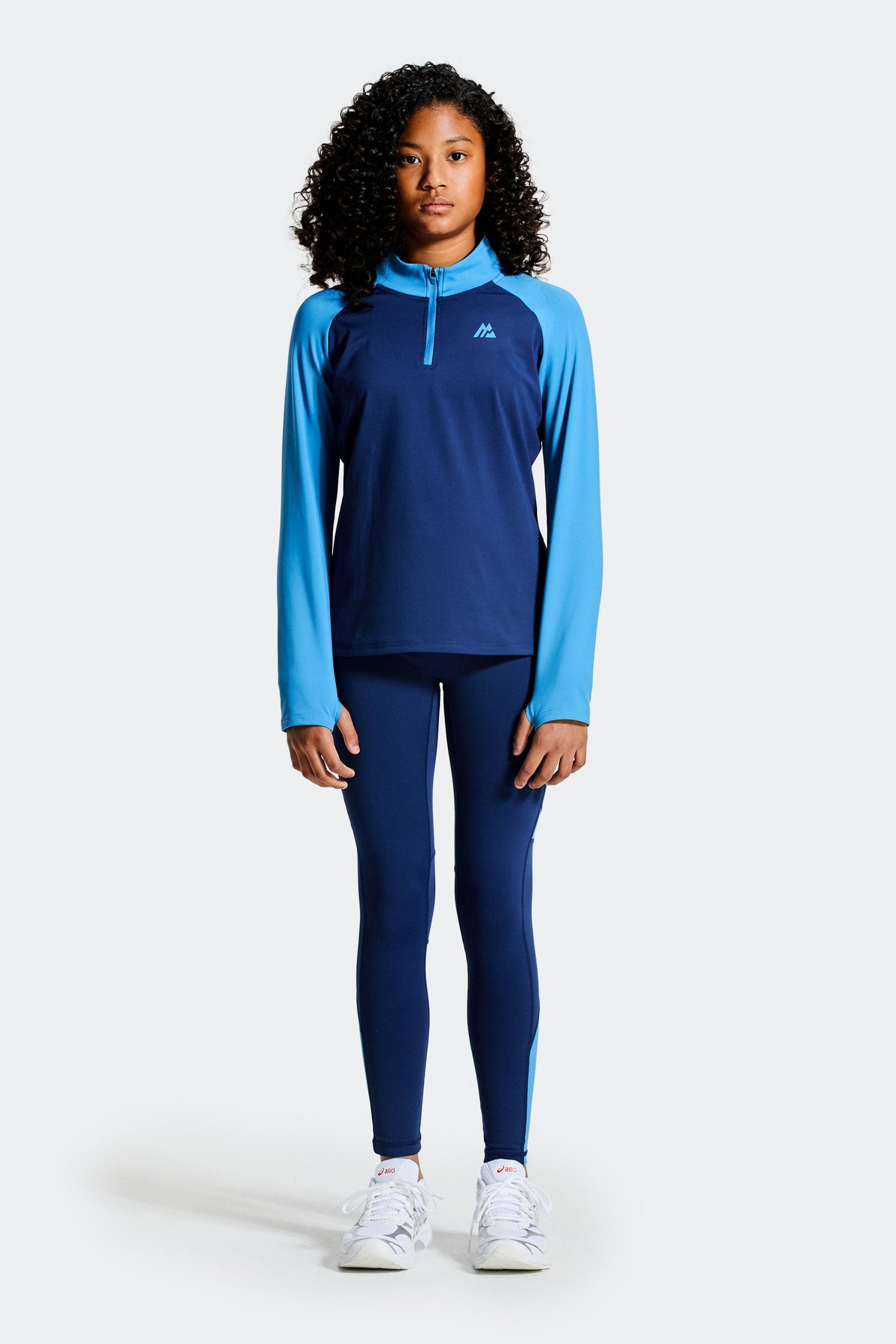 Montirex Girls' Dash Legging - Agency Denim Blue