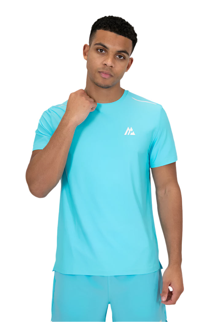 MONTIREX Charge T-Shirt - Neon Sky