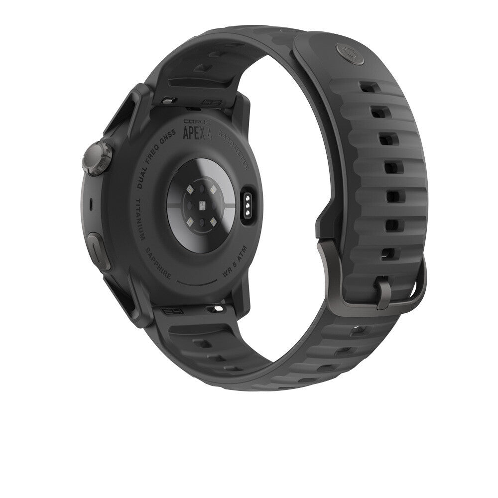 Coros APEX 4 Premium Multisport GPS Watch (46mm) - Black