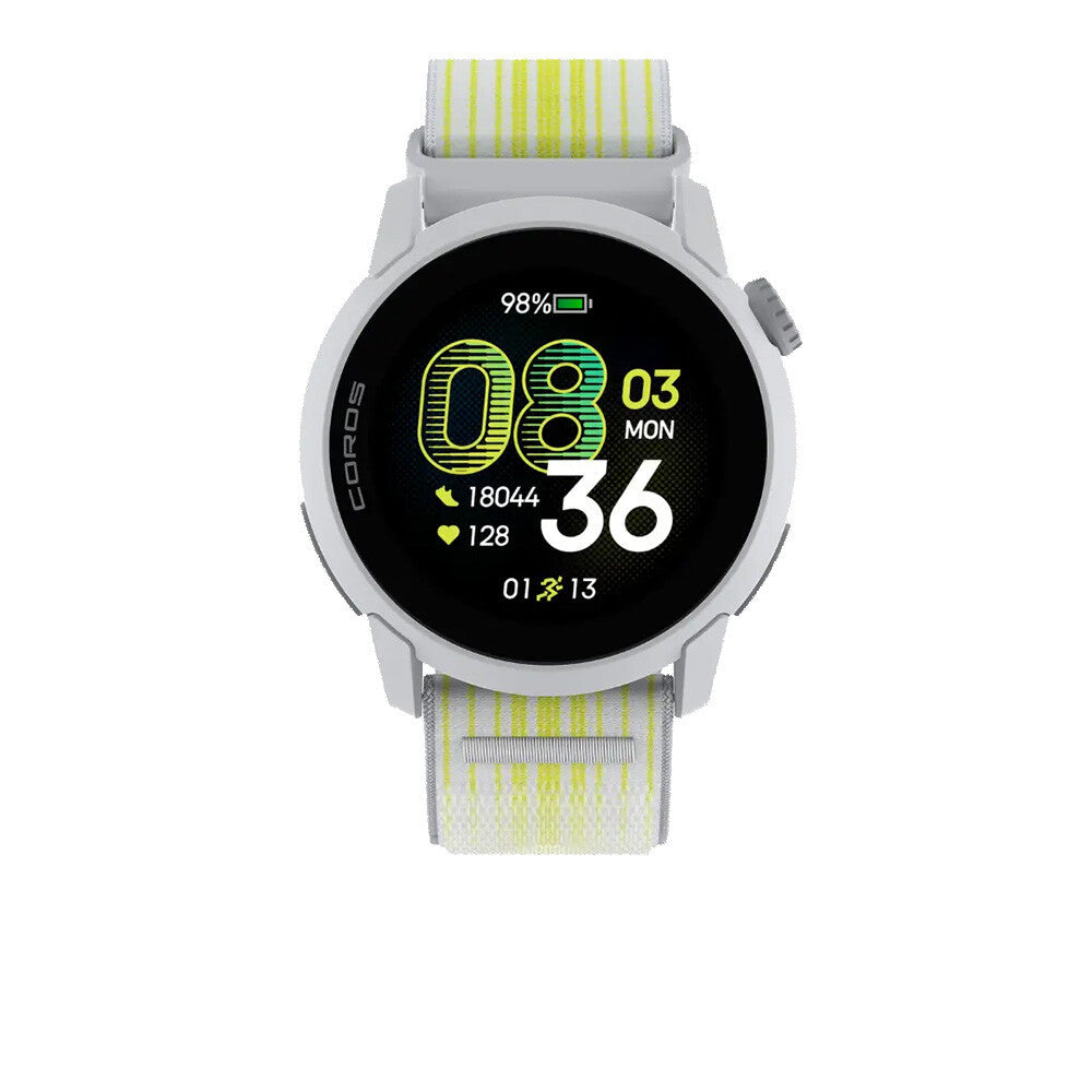 Coros PACE 4 Premium Multisport GPS Watch (Nylon Strap) - White