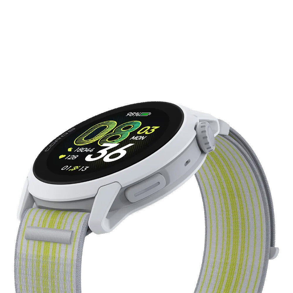 Coros PACE 4 Premium Multisport GPS Watch (Nylon Strap) - White