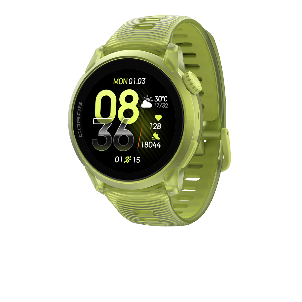 Coros PACE 4 GPS Sport Watch (Aluminium) - Neon Yellow
