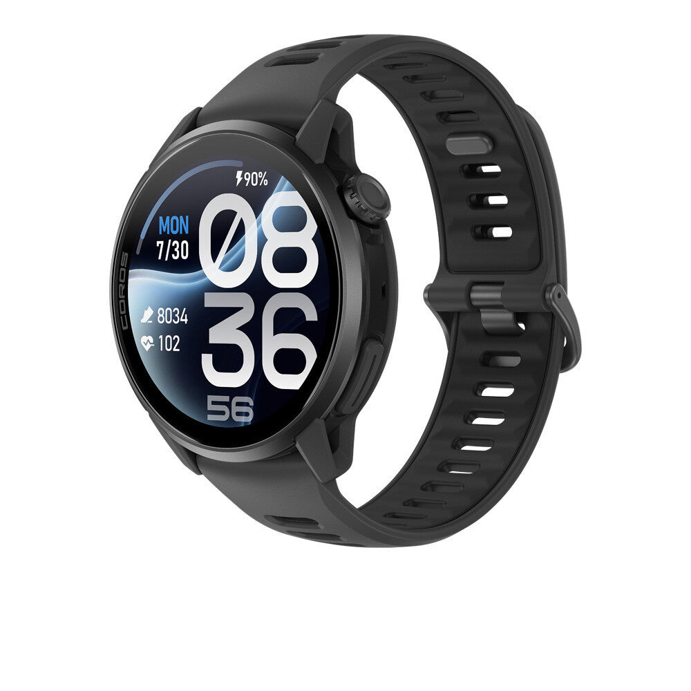 Coros PACE 4 Pro GPS Sport Watch (Silicone Strap) - Black